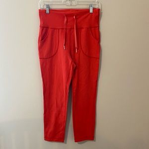 LULULEMON Cropped High-Waisted Leggings